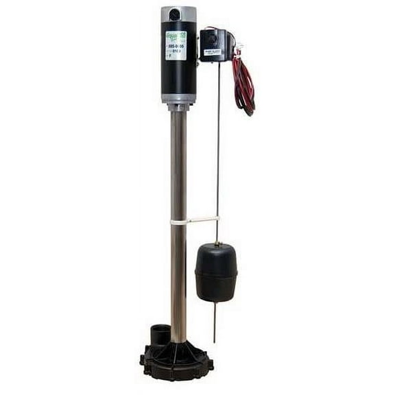 Zoeller Z5850005 12V Aquanot Battery Backup Pedestal Sump Pump