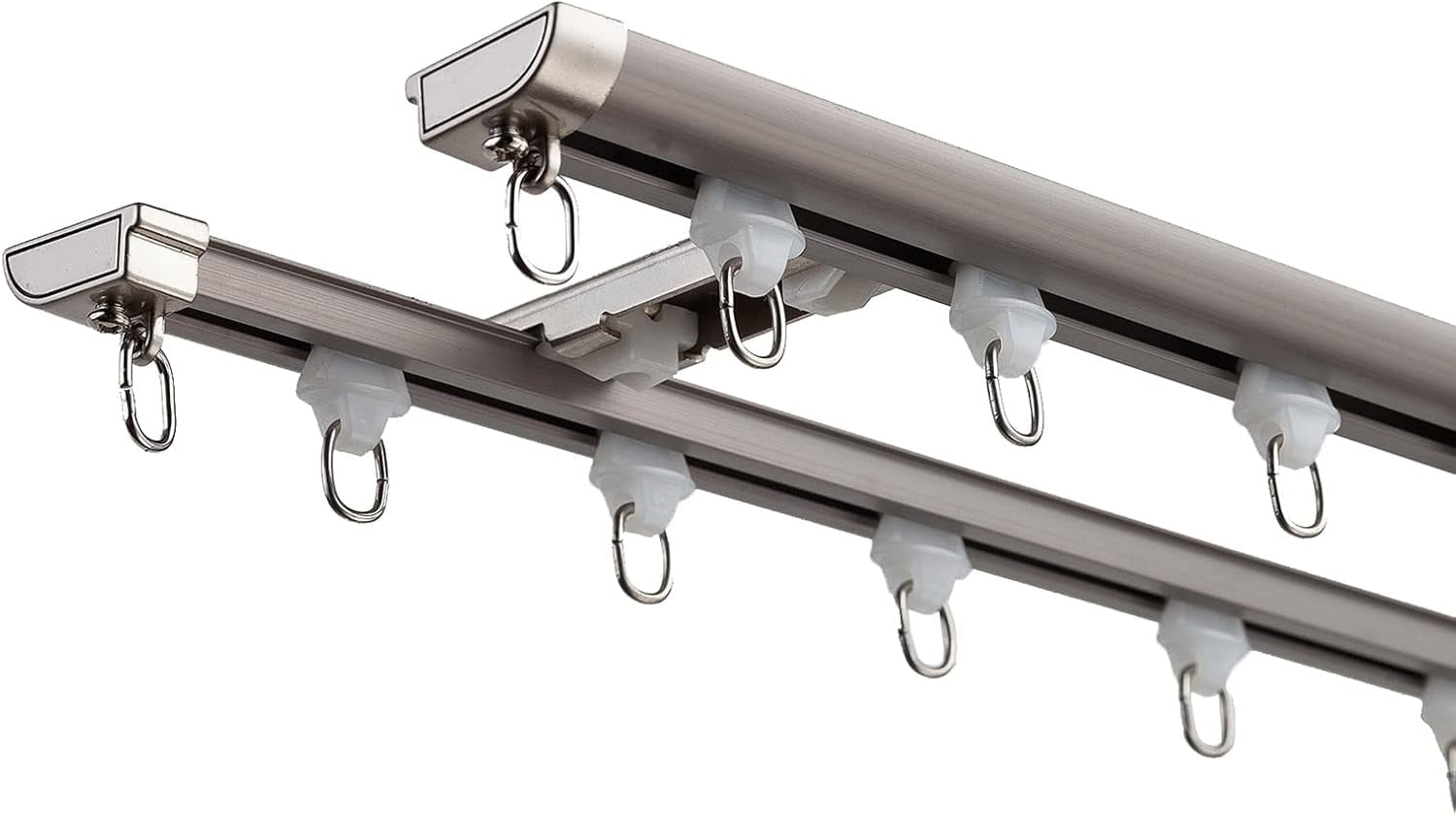 Zoever Slim Ceiling Curtain Tracks Ceiling Mounted Curtains Rails Room