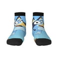 thumbnail image 1 of Zofaai Bluey Pattern 30cm Contrast Color Straight Socks,Elastic Sweat-absorbing Adult Sports Socks,Clothing Accessories, 1 of 7