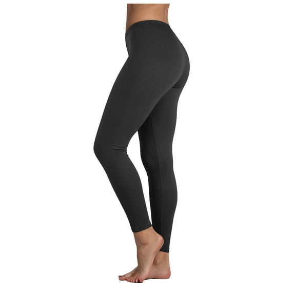 Zofedap High Waisted Ultra Soft Leggings for Women - Capri Length and Biker Shorts - Available in Plus Size Black,Size M