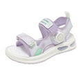 thumbnail image 1 of Zofedap Toddler Girl Sandals Summer Middle and Big Boys Outdoor Non-slip Soft-soled Beach Sandals Purple for 1.5, 1 of 5