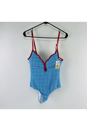 Swimwear,Women Swimsuit Swimwear Scoop Neck Low Back Bathing SuitL