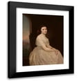 thumbnail image 1 of Zofia Szymanowska-Lenartowicz 15x18 Black Modern Framed Museum Art Print Titled - Self-Portrait (1855), 1 of 5