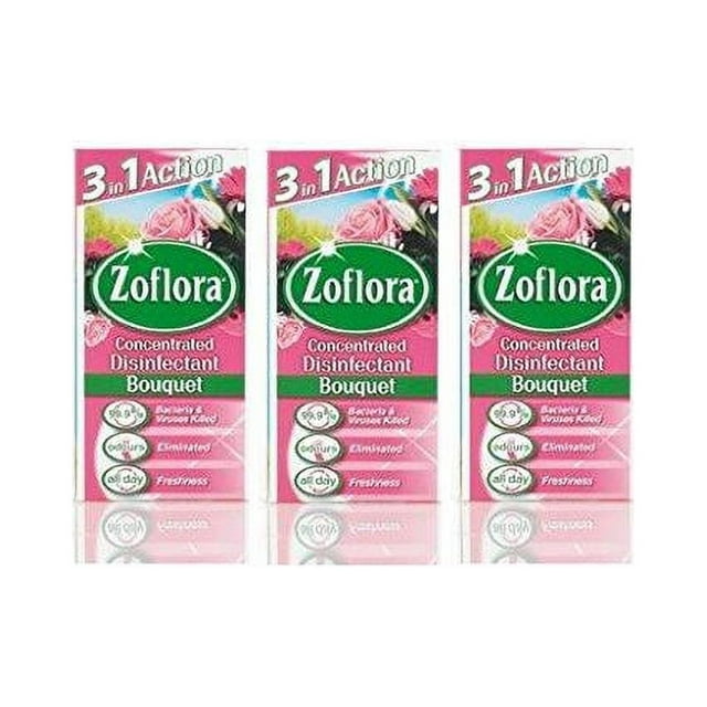 Zoflora 3 in 1 Action Concentrated Disinfectant Bouquet Scent 500ml