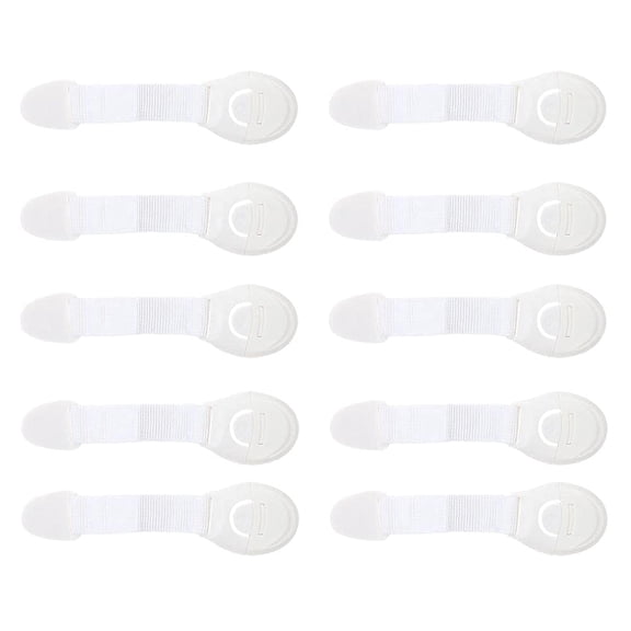 ZogeeZ Child Proof Cabinet Locks (10 Pack) Baby Proofing for Oven, Refrigerator, Cabinets, Drawers, Door, Toilet Lock