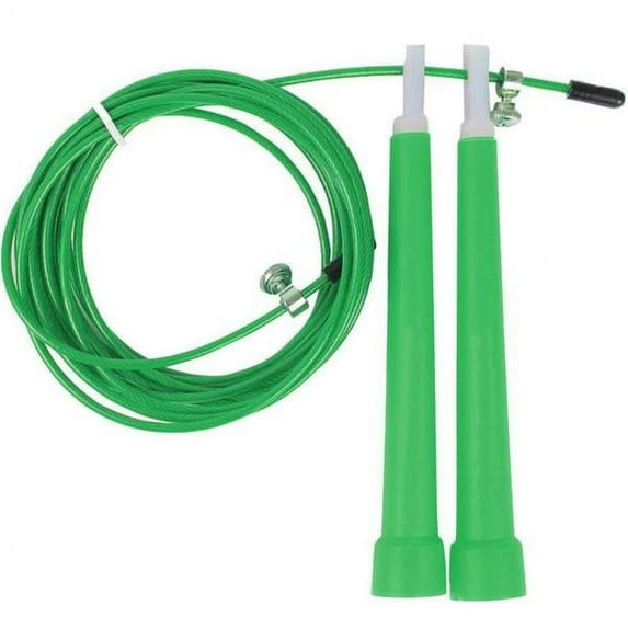 ZogeeZ Speed Skipping Green Jump Rope Adjustable Fitness Wire Crossfit Exercise Gym Boxing