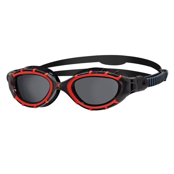 Zoggs Predator Flex Polarized Swim Goggles,Anti-Fog UV Protection, Regular Fit