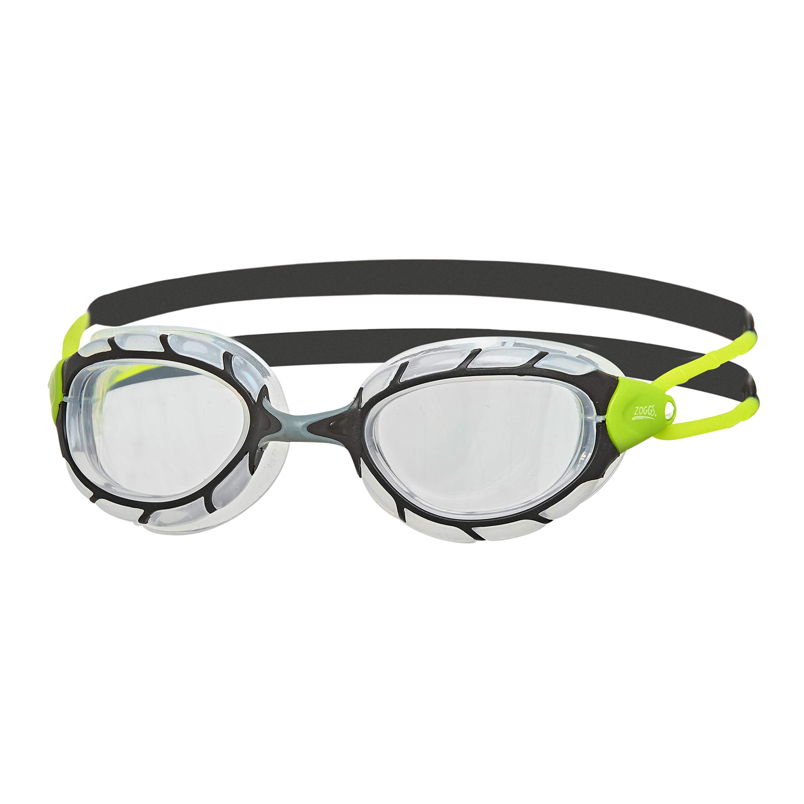 Zoggs Predator Silver-Blue Swimming Goggles