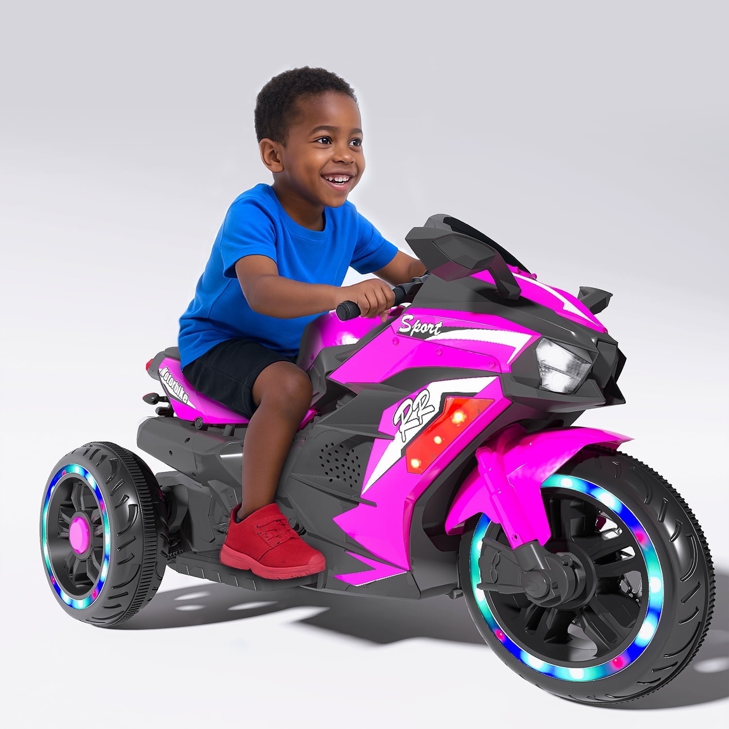 ZOGYMOZ 12V Electric Motorcycle for Girls,Battery Powered