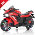 thumbnail image 1 of Zogymoz 12V Ride on Motorcycle with Led and Music, Kids Motorcycle Ride on for 3-6 Years,Powered Ride-ons Toy Gifts, 1 of 8