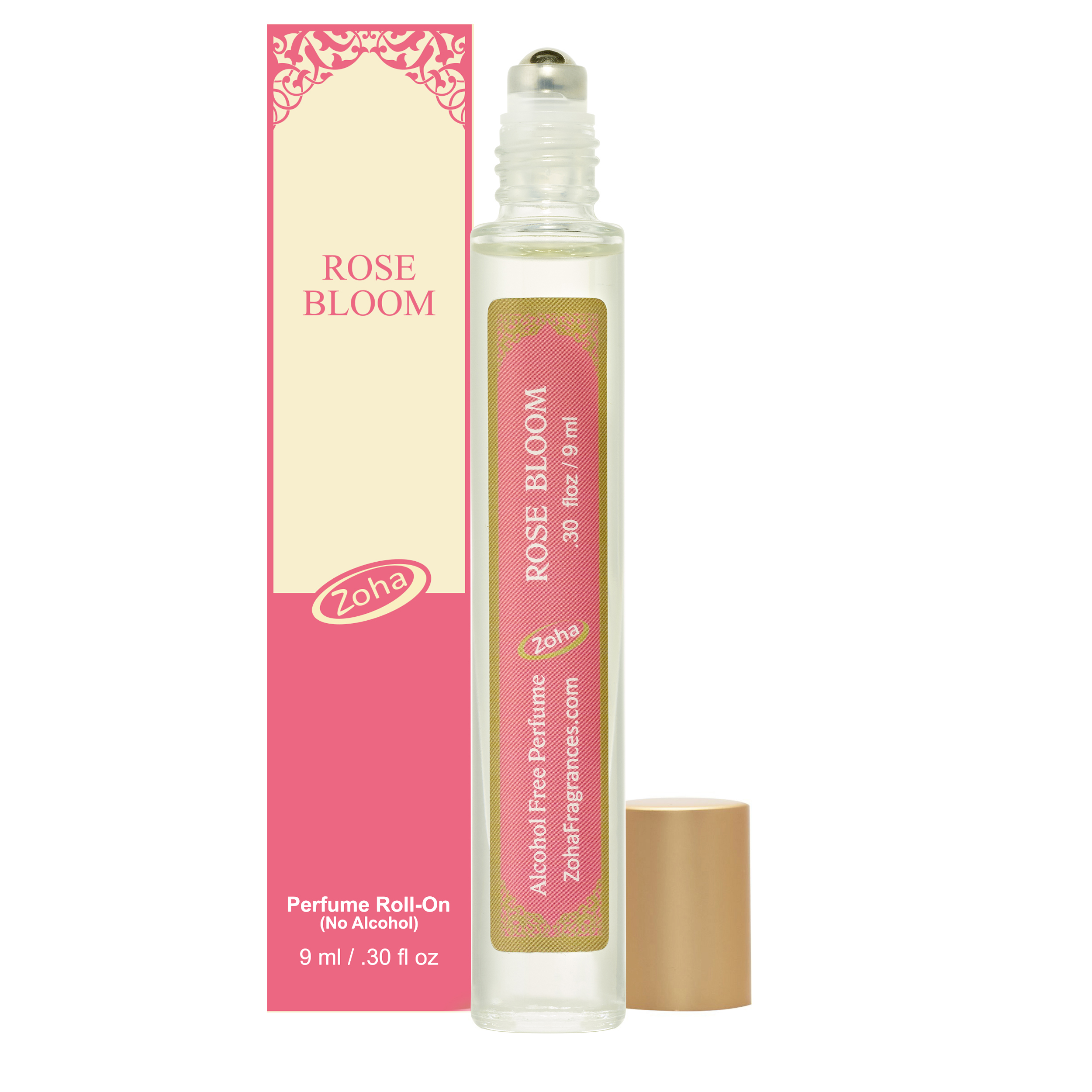 Bulgarian Rose Perfume RollOn Natural Rose Fragrance Alcohol Free