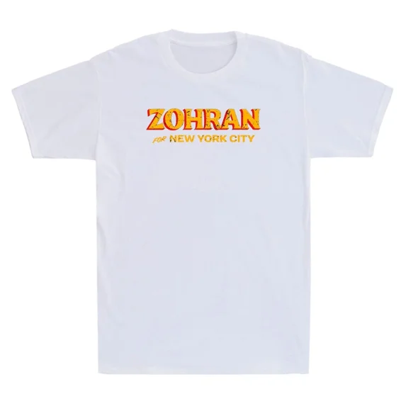 Zohran Mamdani For NYC Mayor 2025 Funny Political Retro Unisex T-Shirt