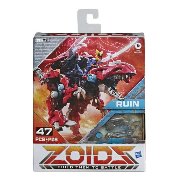 Zoids Mega Battlers Ruin - Deinonychus Raptor -Type Buildable Beast, Motorized