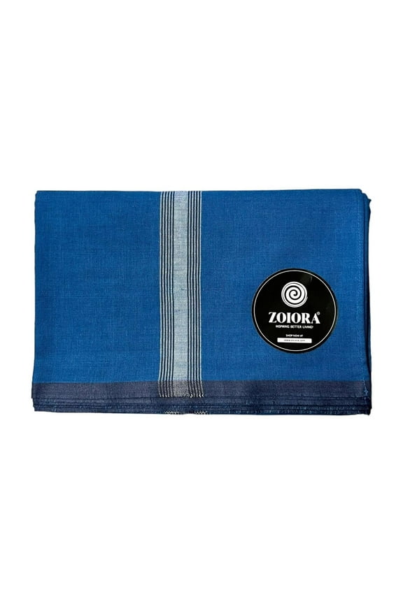 Pure Cotton Blue Lungi for Men