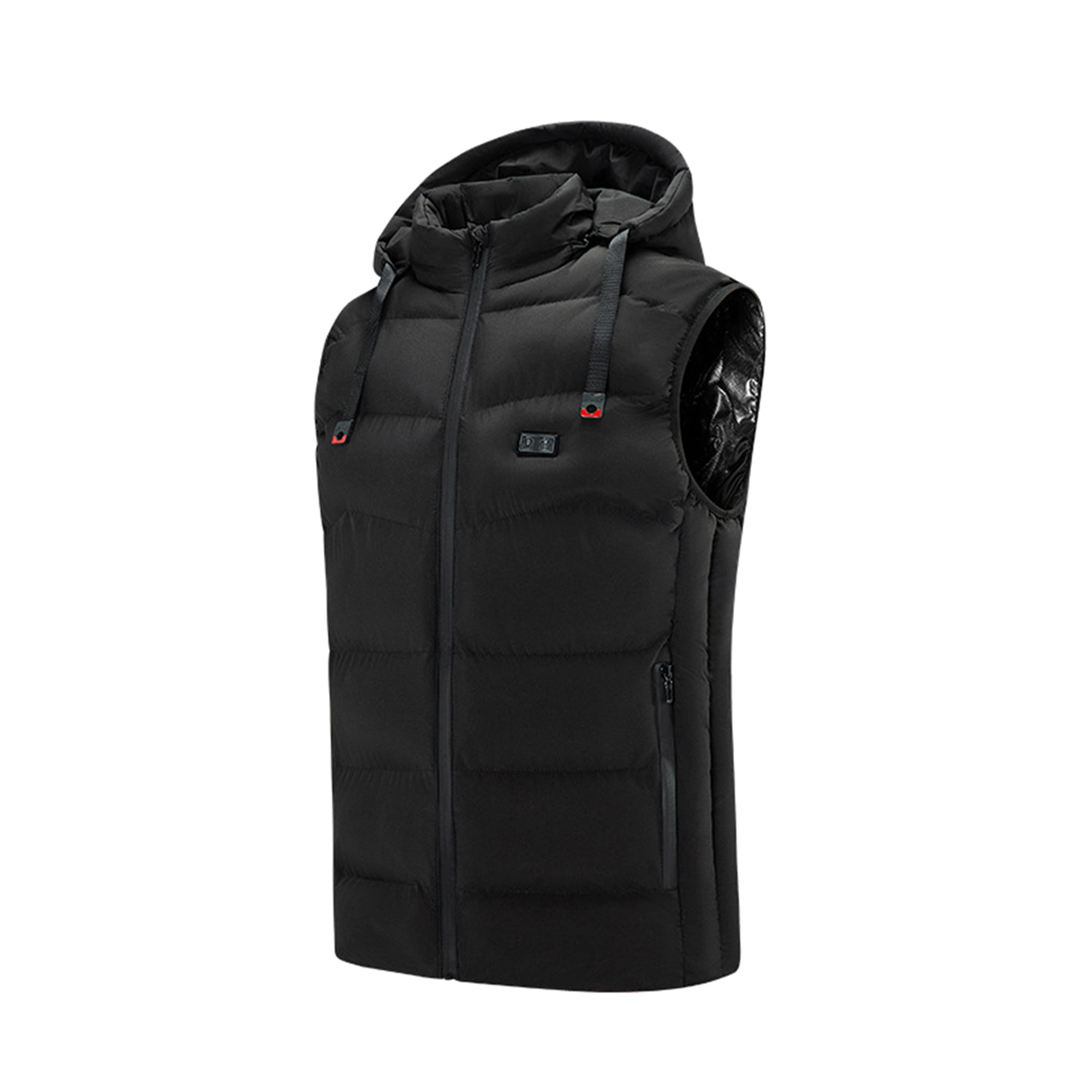 Zoiuytrg Electric Heated Hoodie Vest 2 Switches 9 Heating Zones Heated