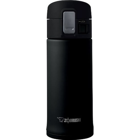 Zojirushi 0.36-Liter Stainless Steel Travel Mug, 12-Ounce, Black