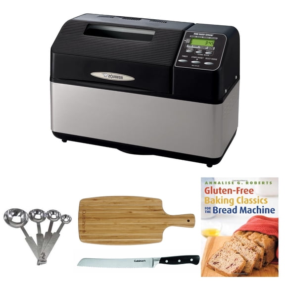 Zojirushi BB-CEC20 Home Bakery Supreme Breadmaker & Gluten-Free Accessory Bundle
