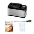 thumbnail image 1 of Zojirushi BB-PDC20BA Virtuoso Plus Breadmaker, 2 lb. loaf Gluten-Free Bundle, 1 of 6
