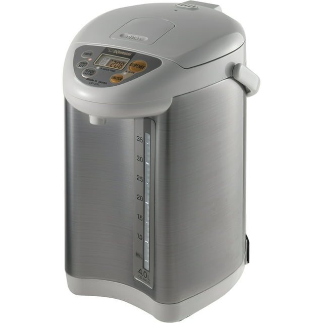 Zojirushi CDJWC40HS Water Boiler & Warmer, Silver Gray, 4.0