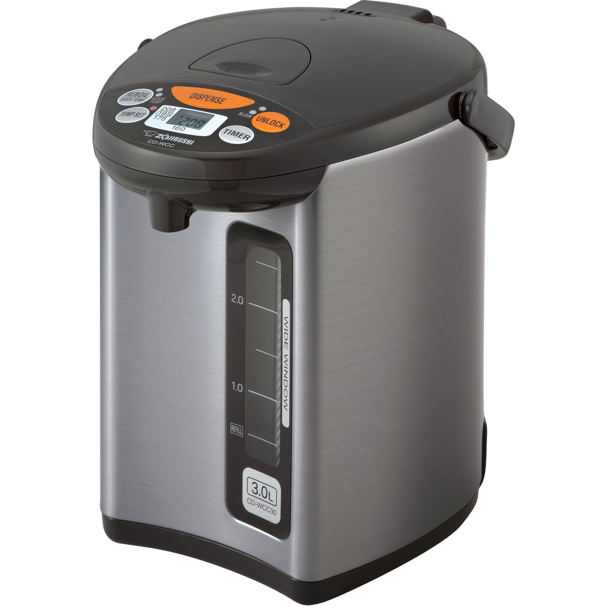Zojirushi 3L Silver Stainless Steel Water Boiler & Warmer