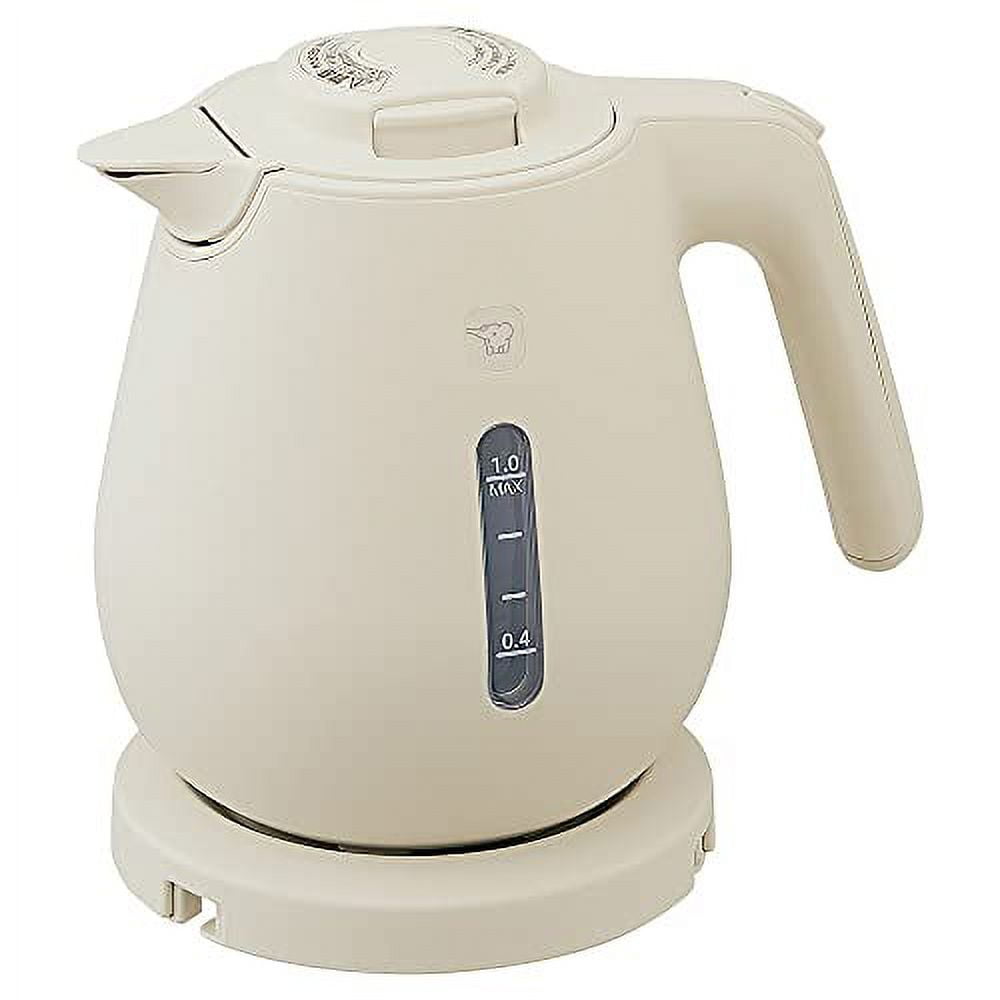 Beautiful 1.0L Electric Gooseneck Kettle, White Icing by Drew Barrymore