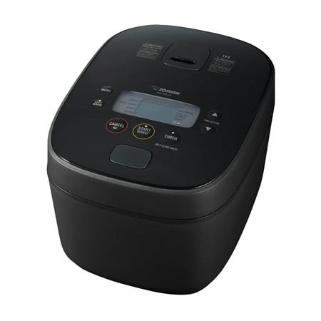 Zojirushi - Induction Heating Rice Cooker & Warmer - 10 Cup - Black