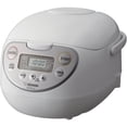 thumbnail image 1 of Zojirushi Micom 5.5-Cup Electric Rice Cooker, White - Fuzzy Logic Technology, 1 of 6