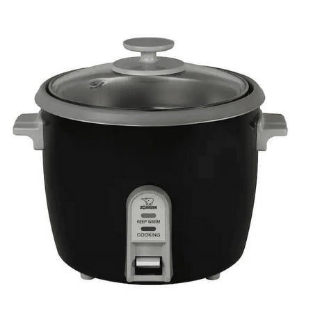 Zojirushi - 6 Cup Rice Cooker/Steamer - Black