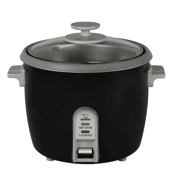 Zojirushi Rice Cooker, Steamer and Warmer, Nonstick Inner Pan, Glass ...