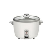 Zojirushi NHS-18WB 10 Cup Uncooked Rice Cooker/Steamer/Warmer, White