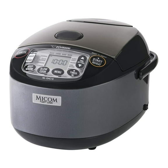 Zojirushi NL-GAC10BM 5.5 Cup Umami Micom Rice Cooker Bundle