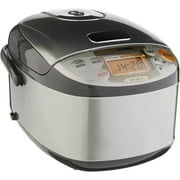 Zojirushi NP-GBC05XT 3 Cup (Uncooked) Induction Heating Rice Cooker & Warmer, Stainless Dark Brown, Made in Japan