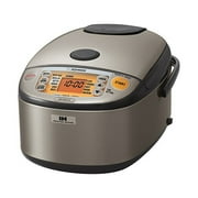 Zojirushi NP-HCC10XH Induction Heating System Rice Cooker and Warmer 5.5-Cup/ Dark Gray