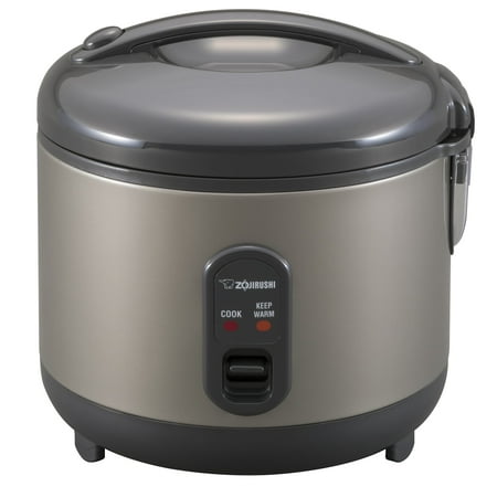 Zojirushi - 5.5 Cup (Uncooked) Automatic Rice Cooker & Warmer - Metallic Gray