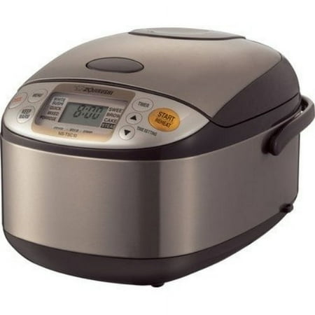 Zojirushi - Micom 5.5-Cup Rice Cooker and Warmer - Stainless Brown