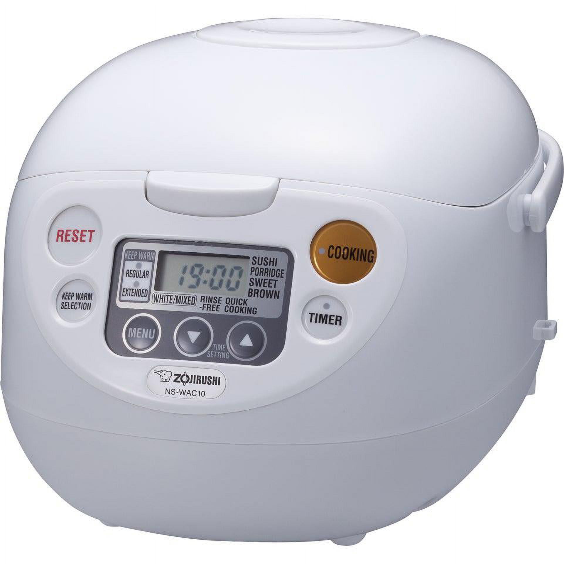 Zojirushi 5.5 Cup White Electric Nonstick Rice Cooker