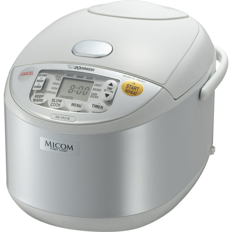 Zojirushi 6-Cup Rice Cooker & Steamer - White