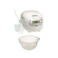 thumbnail image 1 of Zojirushi NS-ZCC10 Neuro Fuzzy Rice Cooker,Warmer with 9.5inch Rice Washing Bowl, 1 of 3