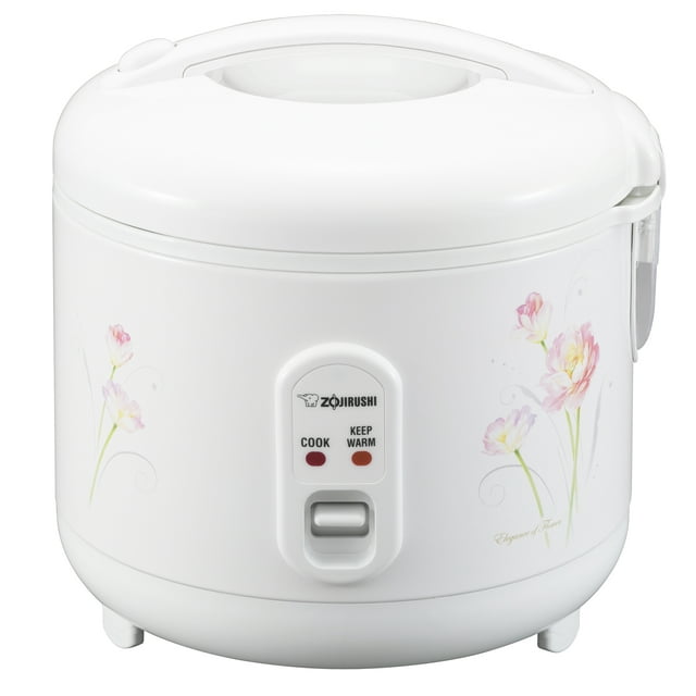 Zojirushi Rice Cooker and Warmer 5.5-Cup (Uncooked) Tulip (NS-RPC10FJ)
