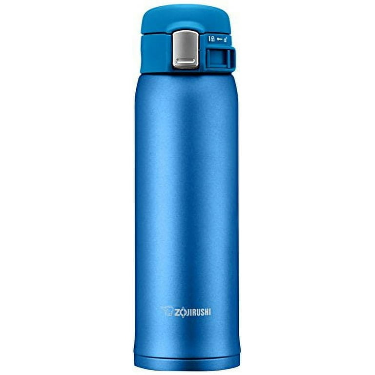 Zojirushi Water Bottle Straight Drink Stainless Steel Mug 480ml Turquoise  Blue SM-LA48-AV