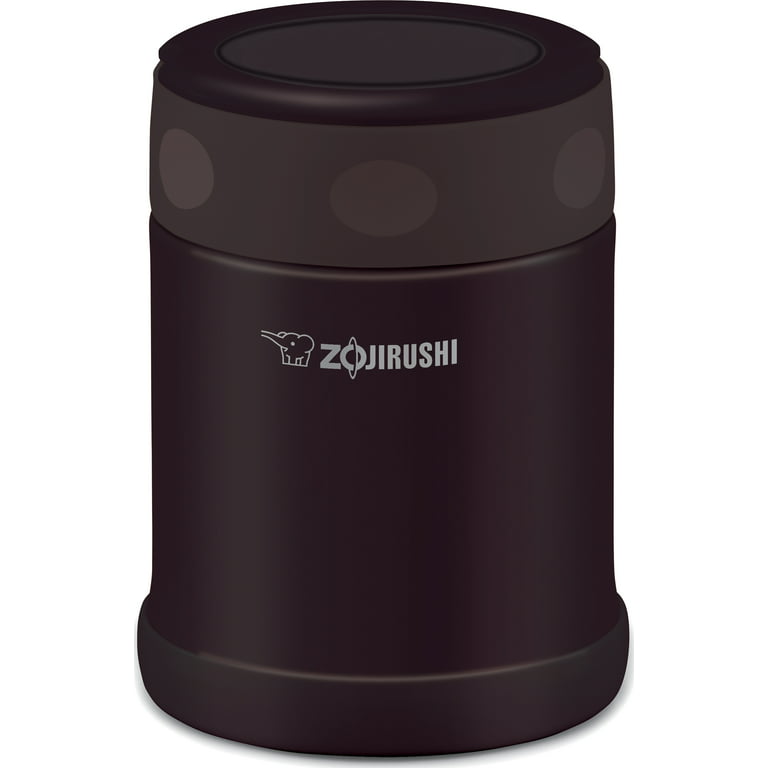 Zojirushi SW-EAE35 Stainless Steel Food Jar 12-Oz Thermos Hot / Cold Brown  NEW