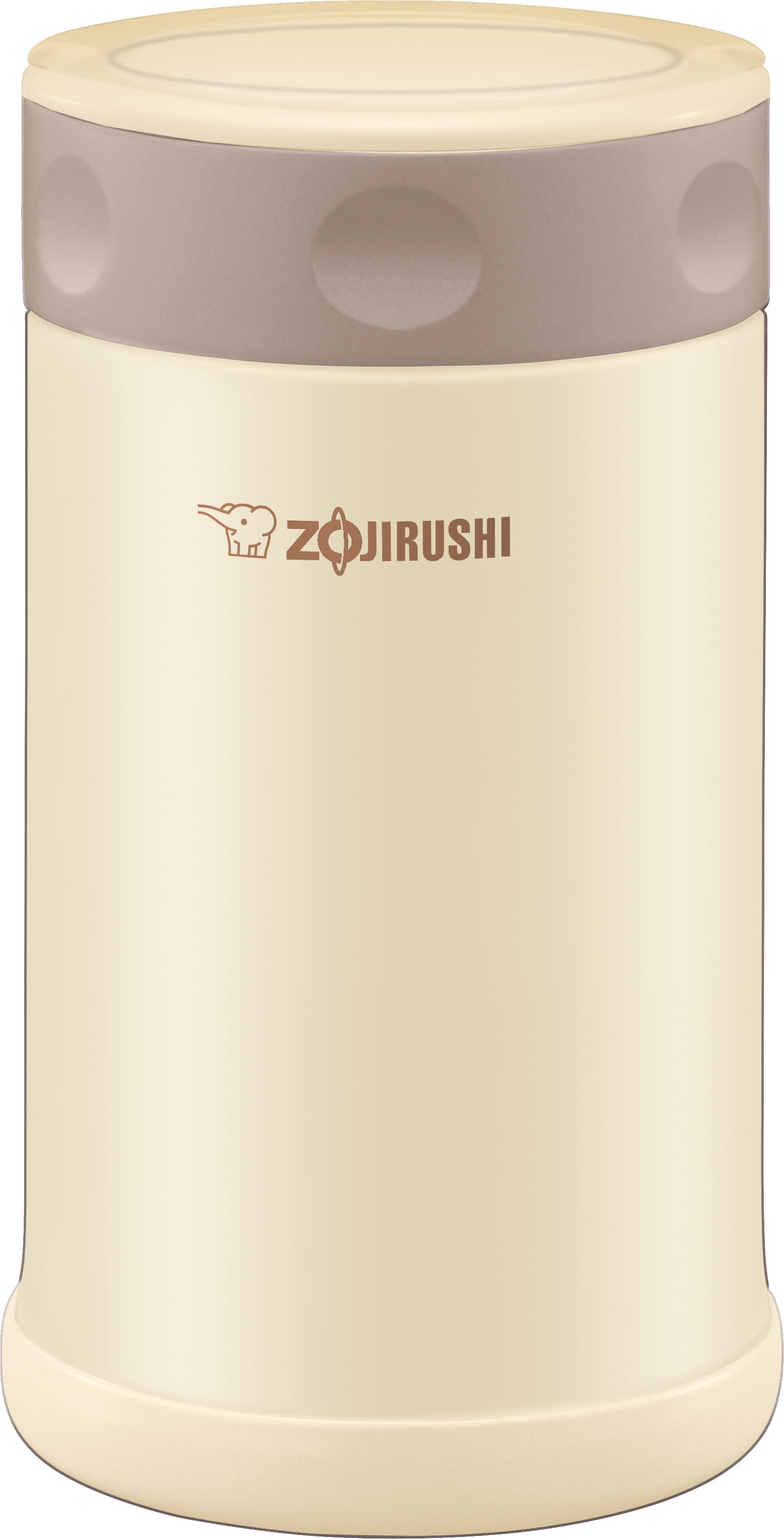 Zojirushi Stainless Steel Food Jar with Tote-Pearl Yellow SW-FBE75YP 