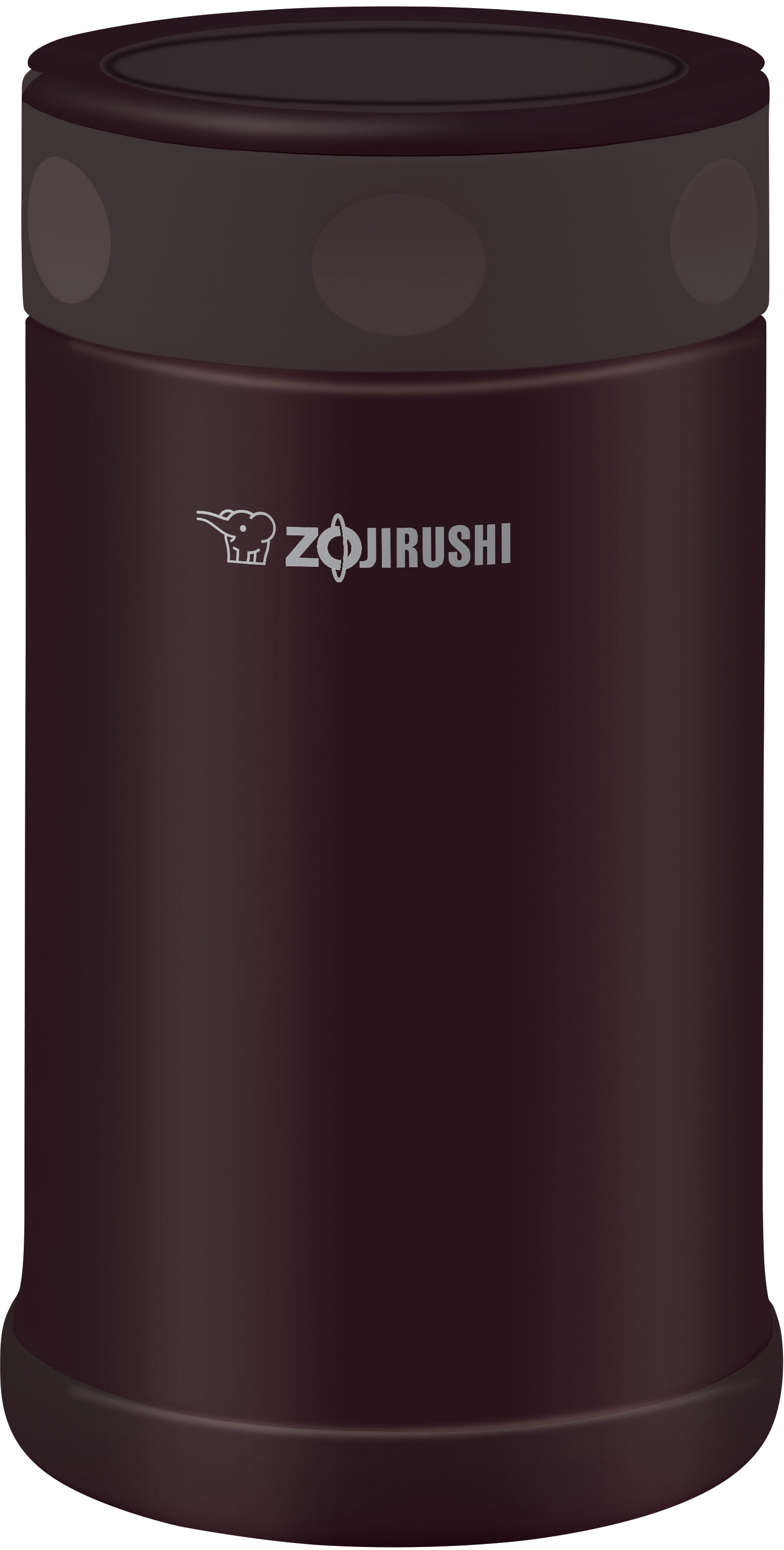 Zojirushi SW-FCE75TD Stainless Steel 25oz. Food Jar, Dark Brown 
