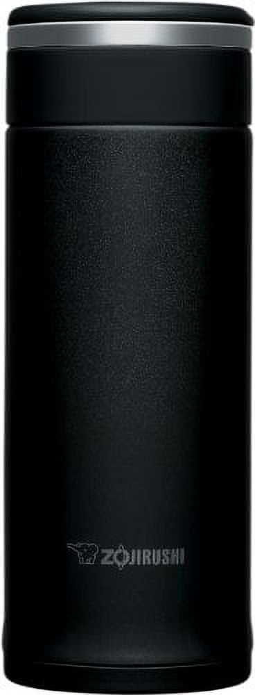 Black Stainless Steel 12oz Travel Mug with SlickSteel Interior