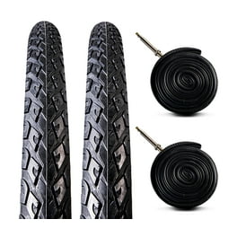 Zol Urban Hybrid Reflective City Wire Bike Bicycle Tire 700X38c 29er with 3 Tire Levers 2pcs Walmart