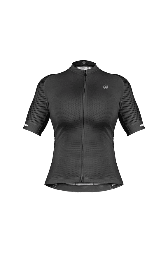 Cycling Breathable Race Fit Jersey (Women) (medium, Black)