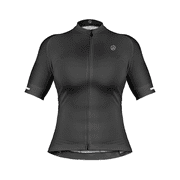 Zol Cycling Breathable Race Fit Jersey Women large, Black