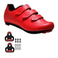 thumbnail image 1 of Zol Fondo Road Cycling Shoes with Keo Cleats (7.5, Red), 1 of 2