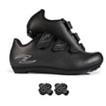 thumbnail image 1 of Zol Fondo Road Cycling Shoes with Mtb Spd Cleats (Black, 9.5), 1 of 9