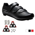 thumbnail image 1 of Zol Fondo Road Cycling Shoes with Spd Road Cleats (11.5, Black), 1 of 6